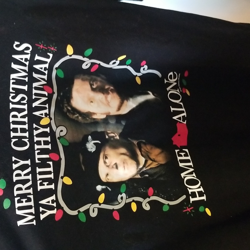 "Merry Christmas Ya Filthy Animal" Tee XXXL Old Navy - Picture 2 of 4